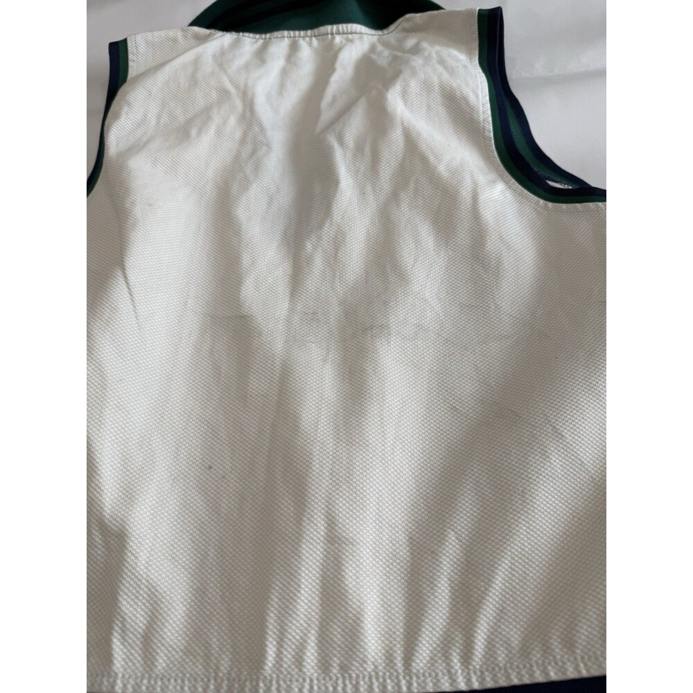 Prince Pickleball Women's Collared Pleated Dress White Green Size L - Picture 10 of 10